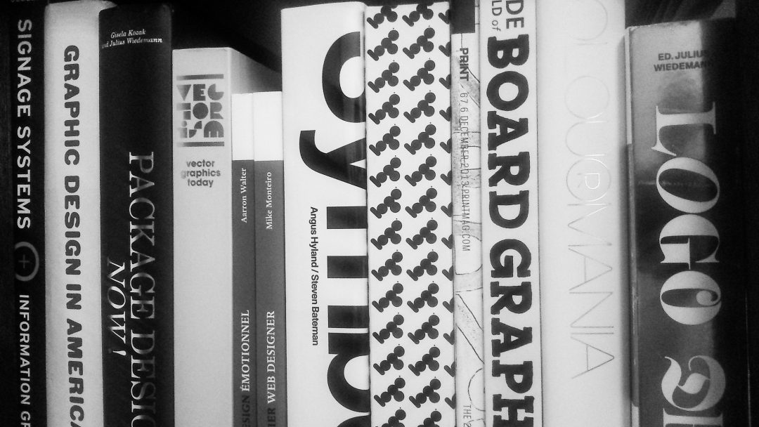 livres sur graphisme et design